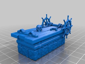 torture rack playsets dungeon furniture heroquest 3d print model - Mito3D