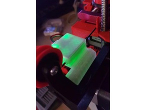 ender 3 filament roller guide + sensor 3d printer accessories chain creality ender3 gentekiwi kingkong 3d print model - Mito3D