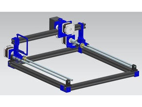 2020 gravador do laser linear rolamentos gadgets extrusão controlador rolamento 3d print model - Mito3D