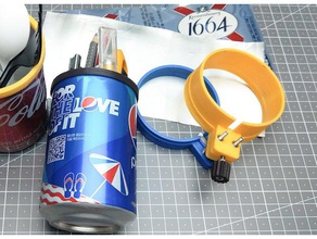 parametric soda can bottle cutter diy aluminium hand tools tool 3d print model - Mito3D