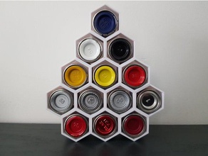 hexagon revell Farbe Lagerung + organizer, Modulares 4 Einheiten Werkzeug-Halterungen & - Boxen hex modular Veranstalter storage 3d print model - Mito3D