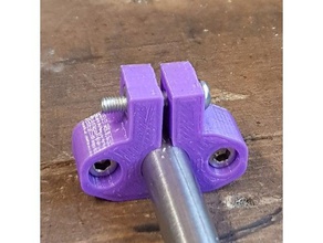 8mm rod clamp 3d printer parts 3d print model - Mito3D