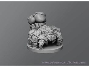 fruto de la araña juegos y juguetes no molestar dungeons dragons enemigo monster tablero mesa 3d print model - Mito3D