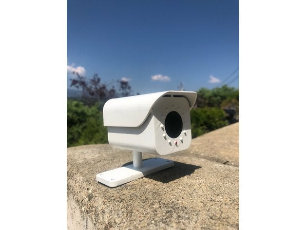 finta telecamera di sicurezza la fotocamera manichino falso faux wyze wyzecam 3D print model - Mito3D