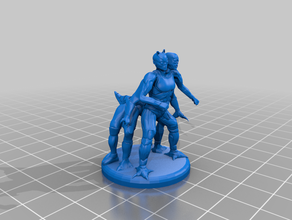 modulok - maestri universo in miniatura modelli d&d il demone hordac masters monster motu giocattolo 3d print model - Mito3D