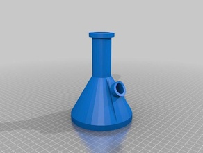 temel bong interaktif sanat 3d print model - Mito3D