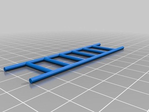 mini ladder props customized 3d print model - Mito3D