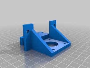 hevo filo z motore rail mount Stampante 3d parti 3d print model - Mito3D