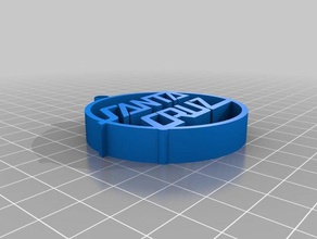 santa cruz Anahtarlık kolye 3d baskı 3d print model - Mito3D