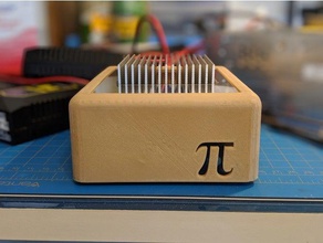 atómica pi recinto la electrónica raspberry caso 3d print model - Mito3D