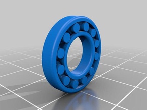 integrated bearing 3d print model - Mito3D