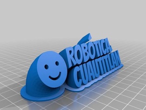 robotica 2 bureau de personnalisé 3d print model - Mito3D
