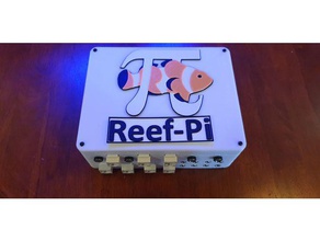 recife-pi aquário controlador de cérebro A impressão 3d aquários peixe tanque peixes marinho raspberry pi reef recife coral 3d print model - Mito3D
