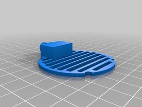 aquarium-Moos-mesh-sucker-cup - moos gitter eheim saugnapf Haustiere 3d print model - Mito3D