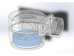 Staub Schuh Saug-filter 52mm Spindel diy 3d print model - Mito3D