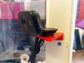 yet another mount webcam you want camera handle support 3d print model - Mito3D