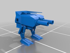 strepeter rev 11 modèle de robots art concept conceptuel la conception l'avenir mécanique mécatronique le robot robotique véhicule wargaming 3d print model - Mito3D