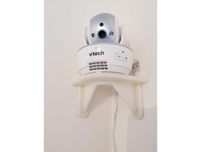 vtech baby monitor support de caméra les pièces rechange bébé la le mont 3d print model - Mito3D