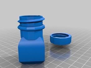 small sks bottle customized 3d print model - Mito3D