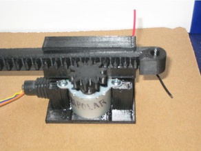 mini linear actuator using 28byj-48 stepper gadgets 3d print model - Mito3D