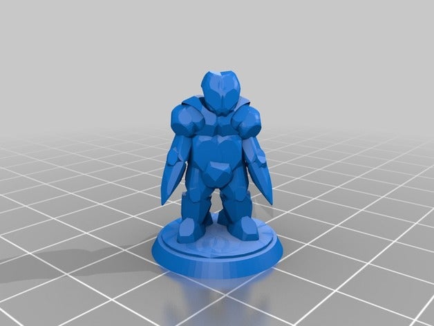 rock-folk pesado elemental de tierra 28 mm d&d pathfinder starfinder La impresión en 3d 3D print model - Mito3D