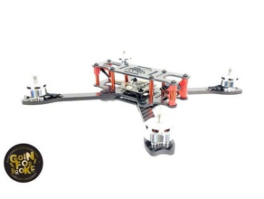 serbatoio racer 2 parti r c i veicoli montaggio dell'antenna axii di videocamera flynoceros gopro hero 5 6 eroe 7 lumenier quadcopter sessione 3d print model - Mito3D