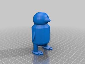 işe yaramaz penguen heykeller 3d print model - Mito3D