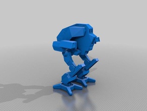 mad dog robô modelo de robôs 3d print model - Mito3D