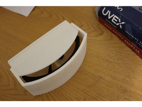 uvex cas de verre porte-outils & boîtes honeywell 3d print model - Mito3D