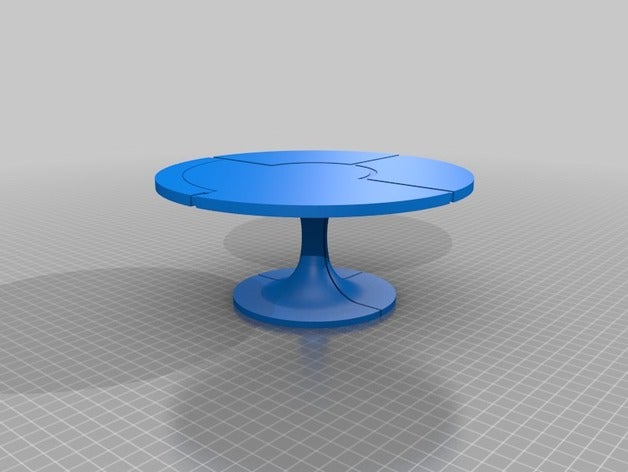 mass effect table model furniture bioware citadel masseffect 3D print model - Mito3D