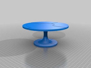 mass effect-Tabelle Modell-Möbel bioware Zitadelle masseffect effect Tabelle 3d print model - Mito3D