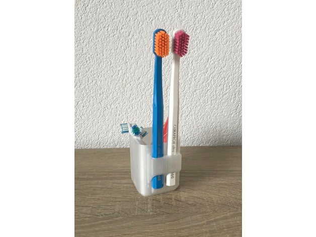 spazzolini da denti titolare bagno 3D print model - Mito3D