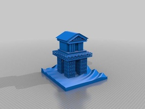 banca offshore edifici e strutture 3d print model - Mito3D