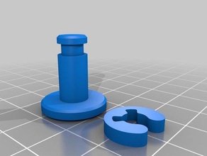test tube pivot pin robotics customized 3d print model - Mito3D