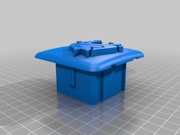 wsu hitch kapak 3d baskı couger 3D print model - Mito3D