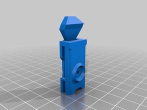 clip-mount-adapter für garmin etrex vista, legend c cx hcx - Elektronik 3d print model - Mito3D