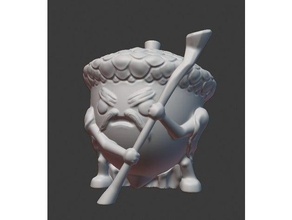 acorn druida brinquedo & acessórios para jogos bolota dandd dnd em miniatura masmorras e dragões miniaturas npc porca escultura wargaming 3d print model - Mito3D