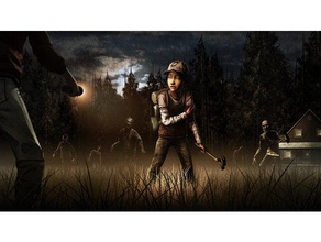 walking dead telltale sezon 2 clementine sanat oyun video oyunu ölü tatmin ediyordu zombi zombiler 3d print model - Mito3D
