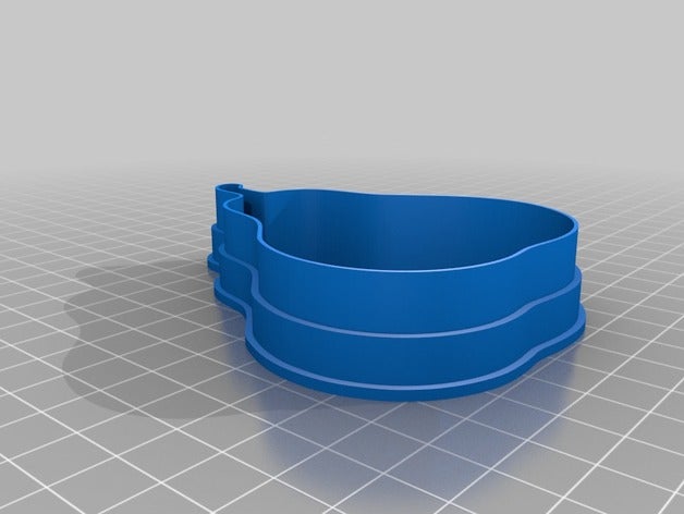 poire à l'emporte-pièce nourriture et boisson 3D print model - Mito3D