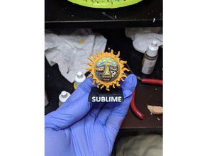 sublime creatures sun 3d print model - Mito3D