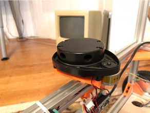 düşük profilli düzgün lidar 2020 yükseltmeleri monte edin Robotik ekstruzyon profil şahaneymiş güzel robot 3d print model - Mito3D