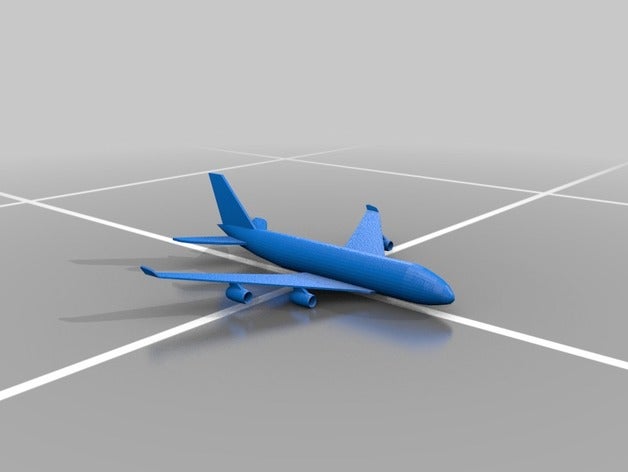 airbus a380 vehicles plane 3D print model - Mito3D