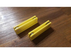 simple filament spool roller 3d printer accessories mount holder 3d print model - Mito3D