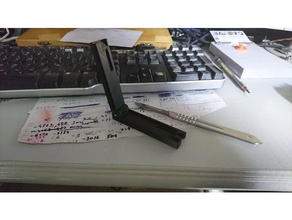 4 neşter bıçak sökücü boyutu işlemek el aletleri 2011 güvenlik bistüri sapı 3d print model - Mito3D