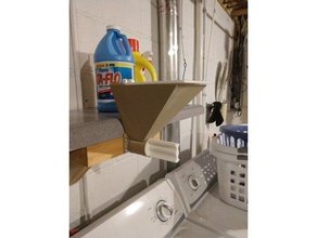 kuru deterjan dispenser ev kepçe çamaşır deterjanı soap 3d print model - Mito3D