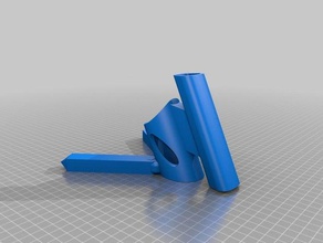 suporte de ponteiro xp deus mise jour 3d print model - Mito3D