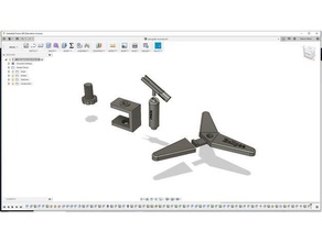 airbrush Unterstützung iwata eclipse-upgrade diy 3d print model - Mito3D