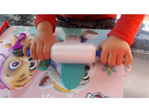 play doh plastiline roller bearings construction toys children toy 3d print model - Mito3D