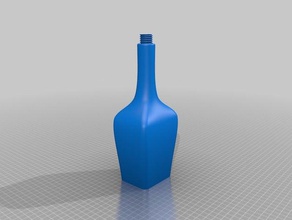 bottle cover 3d printing kitchen tool utensils whisky 3d print model - Mito3D