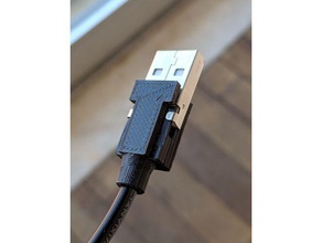 usb konnektör kapağı blender kablo diy elektrikli kilit elektronik openclusters kablosu 3d print model - Mito3D